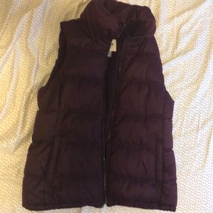 Maroon vest
